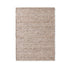 Wollteppich Natur | Reine Schur-Wolle Handweb Teppich im Skandinavischen Design | Sand